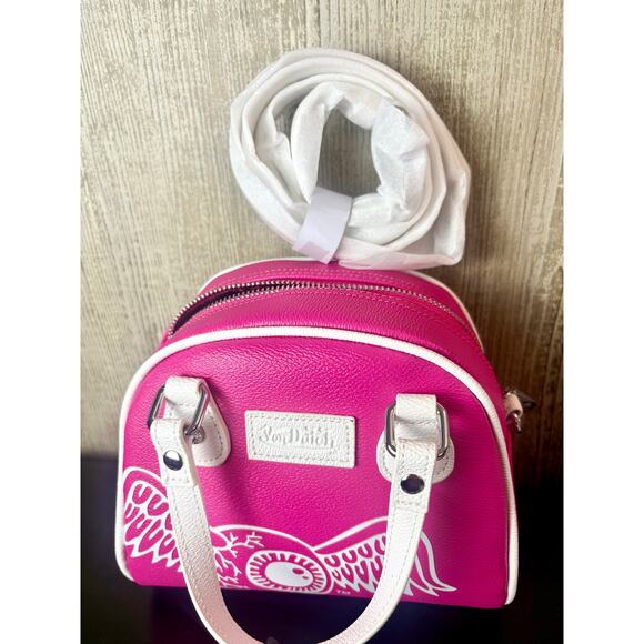 Stunning Pink Von Dutch Bowling Bag - New with Tags, Iconic Design! - Picture 4 of 5